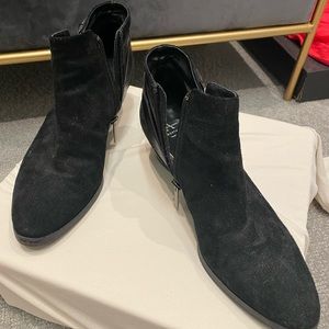 Aquatalia suede booties